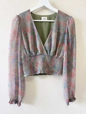 ARITZIA Wilfred Wistful Blouse